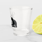 Verre A Shot Ours de Yellowstone (Droite)