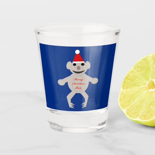 Verre A Shot Ours Koala de Noël australien (Devant)