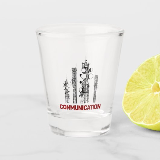 Verre A Shot Outils de communication (Devant)