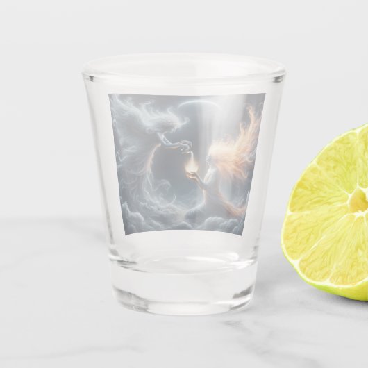 Verre A Shot Over Flowith  (Dos)