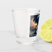 Verre A Shot Over Flowith  (Gauche)