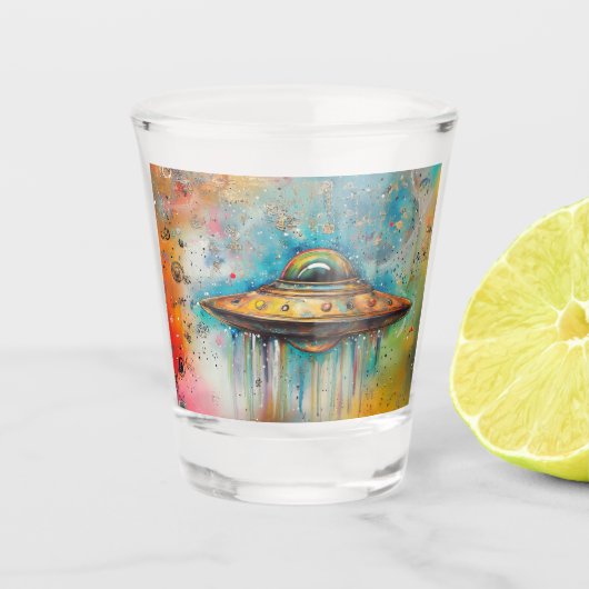 VERRE A SHOT OVNI (Devant)