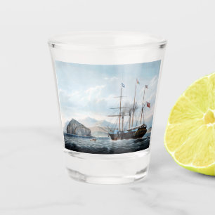 Verre A Shot P&O vapeur Bentinck 1844