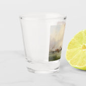 Verre A Shot Paddle Steamer Ariel 1831 (Gauche)