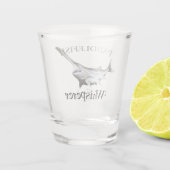 Verre A Shot Paddlefish Whisperer (Dos)