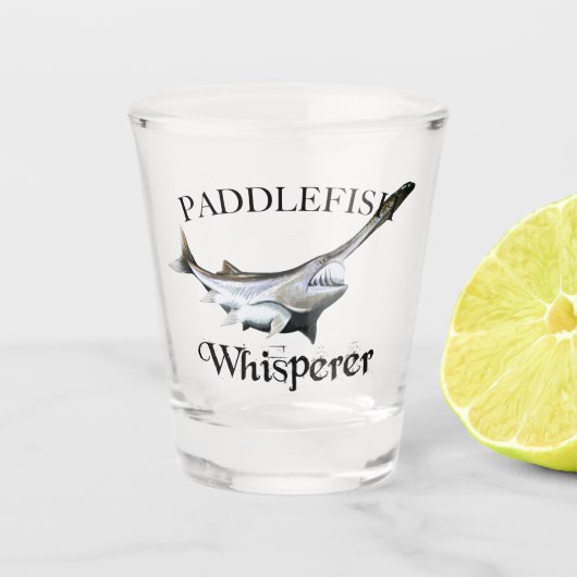 Verre A Shot Paddlefish Whisperer (Devant)