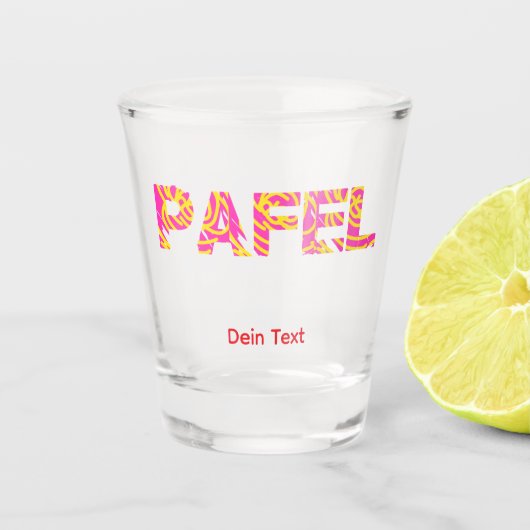 Verre A Shot Pafel (Devant)
