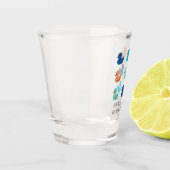 Verre A Shot Pagaie mûre de canards Art II (Gauche)