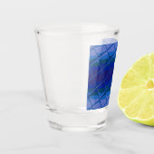 Verre A Shot palette indigo (Gauche)