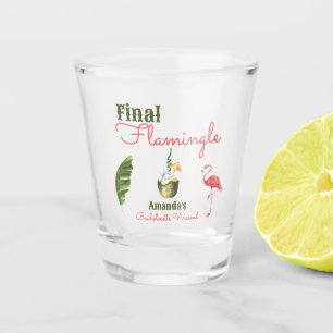Verre A Shot Palm Springs Dernière Flamingle Bachelorette Party