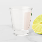 Verre A Shot Palm Tree Blush Bachelorette Week-end (Gauche)