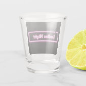 Verre A Shot Panneau DEL Night Night Ladies (Dos)
