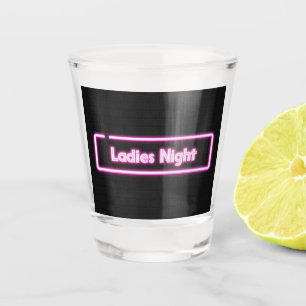 Verre A Shot Panneau DEL Night Night Ladies