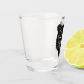 Verre A Shot Panthère noire (Gauche)