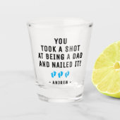 Verre A Shot Papa Baby Feet (Devant)