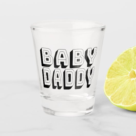 Verre A Shot Papa Bébé (Devant)