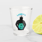 Verre A Shot Papa Bod Carburant drôle (Devant)