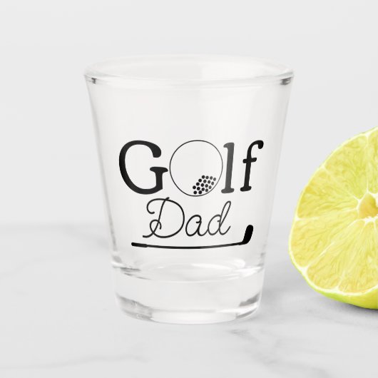 Verre A Shot Papa de golf (Devant)