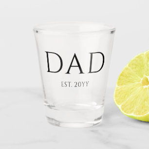 Verre A Shot Papa Est Moderne Nouveau papa Promu à papa