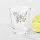 Verre A Shot Papillon arc-en-ciel (Dos)