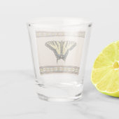 Verre A Shot Papillon Southwestern jaune Swallowtail (Dos)