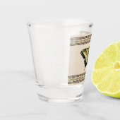 Verre A Shot Papillon Southwestern jaune Swallowtail (Gauche)