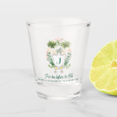 Verre A Shot Par-Tee Bridesmaids Monogramme | Golf Bachelorette (Devant)