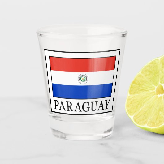 Verre A Shot Paraguay (Devant)