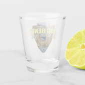 Verre A Shot Parc national Big Bend (pointe de flèche) (Dos)