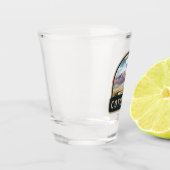 Verre A Shot Parc national de Cotopaxi Equateur Travel Art Vint (Gauche)