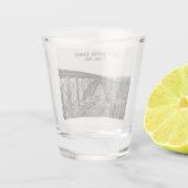 Verre A Shot Parc national de River Gorge (Dos)