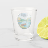 Verre A Shot Parc national de Seliger Russie (Dos)