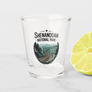 Verre A Shot Parc national de Shenandoah Skyline Drive View Des