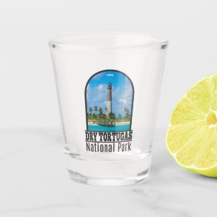 Verre A Shot Parc national de Tortugas sec Floride Vintage