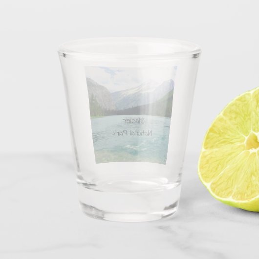 Verre A Shot Parc national des Glaciers Montana (Dos)