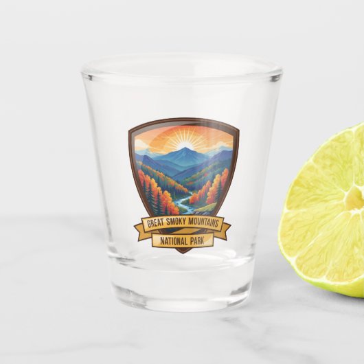Verre A Shot Parc national des Great Smoky Mountains (Devant)