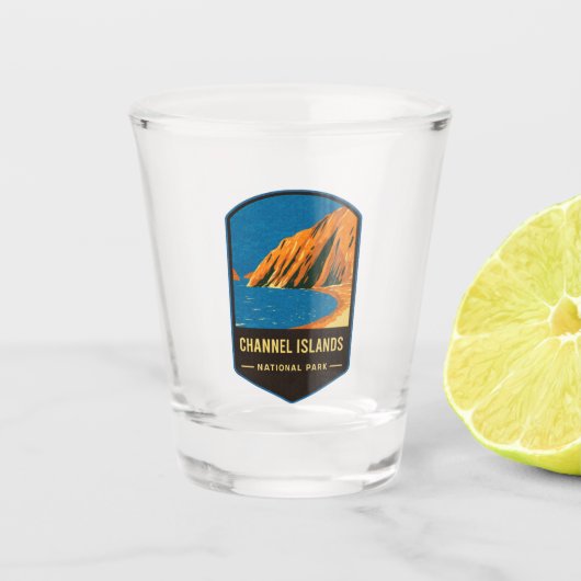 Verre A Shot Parc national des îles Channel (Devant)
