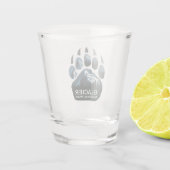 Verre A Shot Parc national du Glacier Bear Paw (Dos)