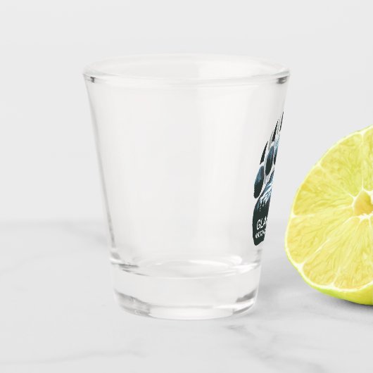 Verre A Shot Parc national du Glacier Bear Paw (Gauche)