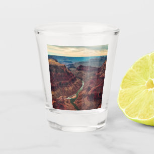 Verre A Shot Parc national du Grand Canyon Arizona, Colorado Ri