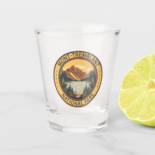 Verre A Shot Parc national du Mont-Tremblant Badge Canada