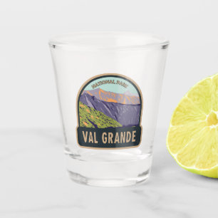 Verre A Shot Parc national du Val Grande Italie Vintage
