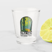 Verre A Shot Parc national olympique Washington Hoh Rainforest (Devant)