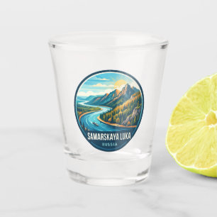 Verre A Shot Parc national Samarskaya Luka Russie