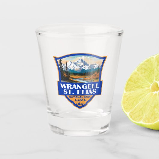 Verre A Shot Parc national Wrangell St. Elias Illustration (Devant)