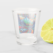 Verre A Shot Parcours de golf Psychedelic Disk (Dos)