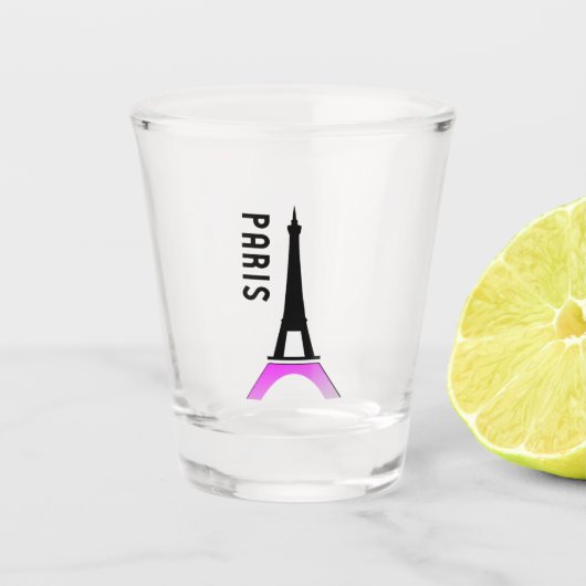 Verre A Shot Paris (Devant)