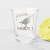 Verre A Shot Parkinsons son pour les oiseaux (Dos)