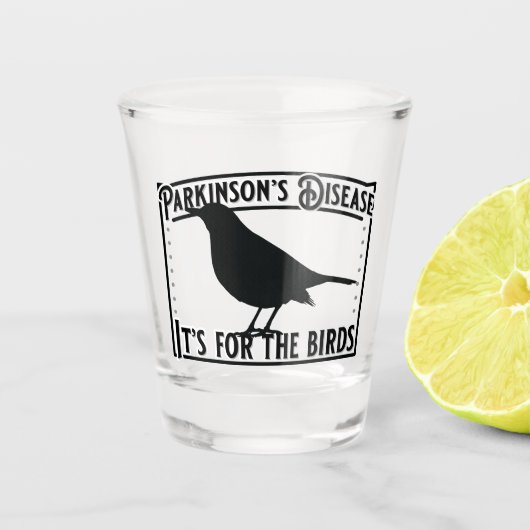 Verre A Shot Parkinsons son pour les oiseaux (Devant)