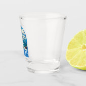 Verre A Shot Paros Grèce Travel Art Vintage (Droite)